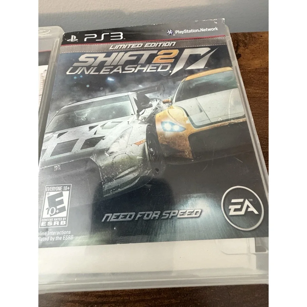 PS3 3 Game Lot Madden NFL 25 Madden 15 Need for Speed Shift 2‎ Complete